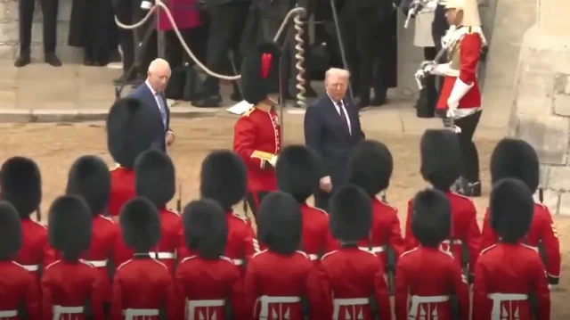 ABD Başkanı Donald Trump, Kral Charles ile bir araya geldi