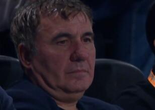 Gheorge Hagi, Galatasaray maçında!