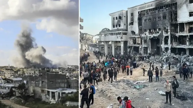 Katil İsrail son 24 saatte Gazze’ye 140’tan fazla hava saldırısı düzenledi