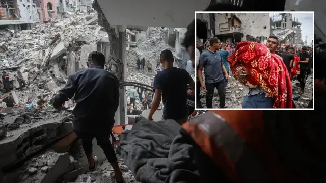 Katil İsrail’in Gazze’deki saldırılarında 48 Filistinli yaşamını yitirdi