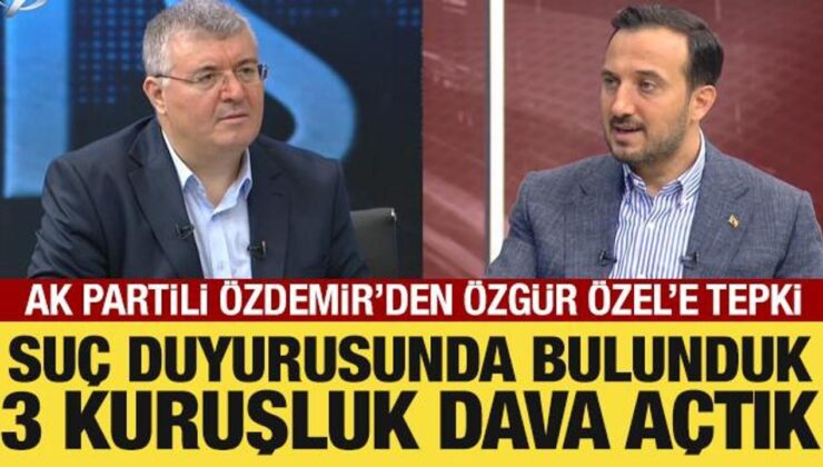 AK Parti İstanbul İl Başkanı Abdullah Özdemir: Özgür Özel’e 3 kuruşluk dava açtık