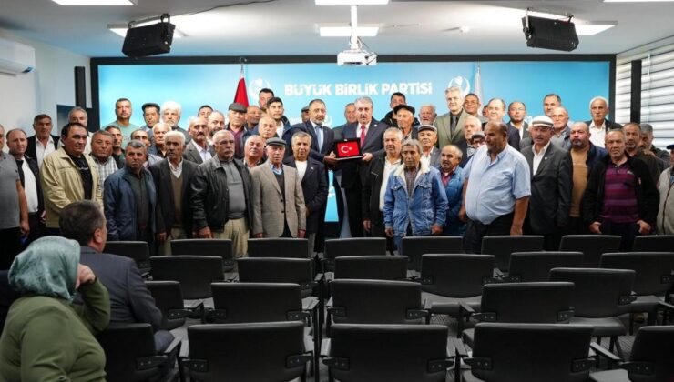 Aksaray Gülağaç Demirci Belediyesi’nden Büyük Birlik Partisi’ne “büyük” katılım