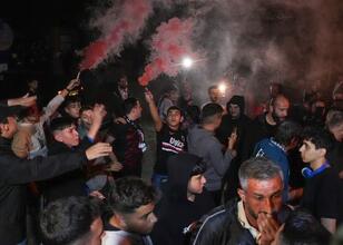 Gençlerbirliği taraftarı, genel kurul talebiyle Beştepe’de toplandı