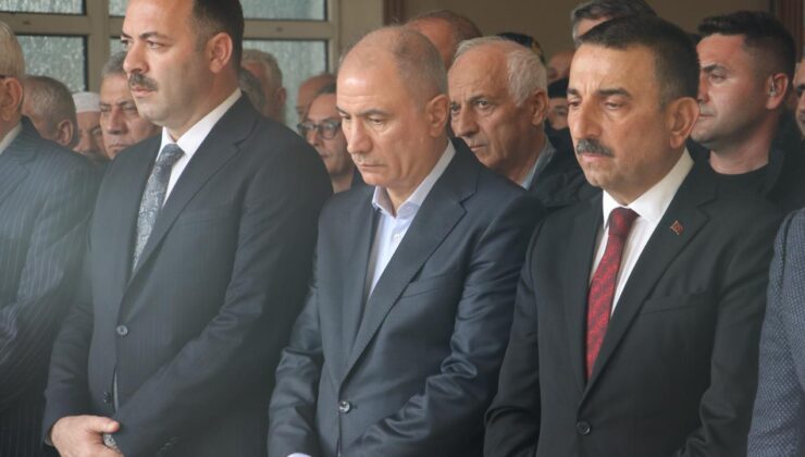AK Parti Genel Başkanvekili Ala’nın eniştesi son yolculuğuna uğurlandı