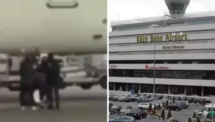 Almanya’da akıllara durgunluk veren olay: Uçağı kaçıran yolcular pist birbirine kattı
