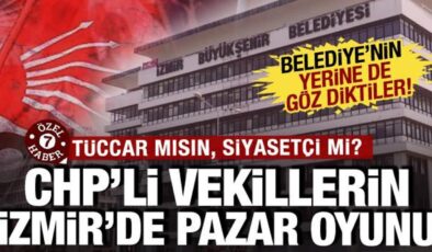 Belediye’nin pazar yerine de göz diktiler: CHP’li vekillerin rant oyunu