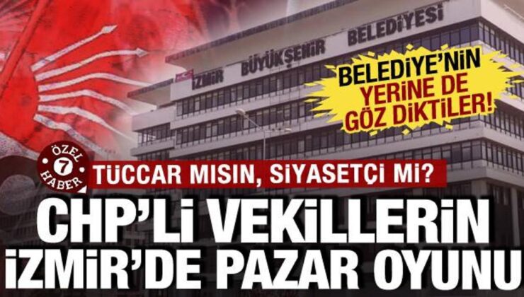 Belediye’nin pazar yerine de göz diktiler: CHP’li vekillerin rant oyunu