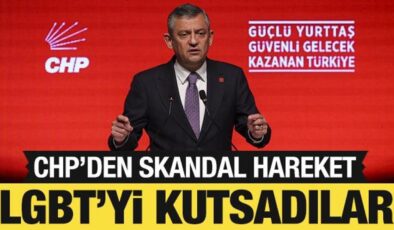 CHP’den skandal LGBT hamlesi: Parti programına alındı