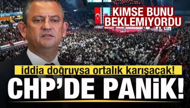 CHP’yi allak bullak edecek gelişme! Ortalığı karıştıracak kurultay iddiası!