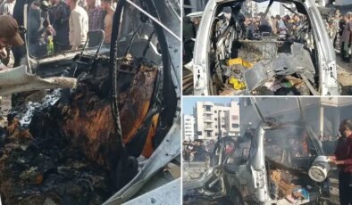 İsrail’den Gazze’de İHA’lı saldırı: Beş şehit