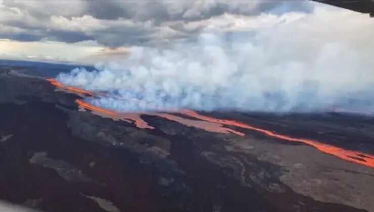 Kilauea Yanardağı yeniden lav püskürtüyor