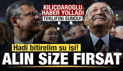 Kılıçdaroğlu haber yolladı! Teklifini sundu! Hadi bitirelim şu işi! Alın size fırsat