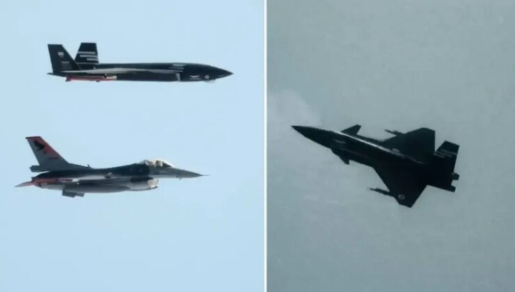 Kızılelma F-16’ya kilit atıp vurdu: Yunan çıldırdı