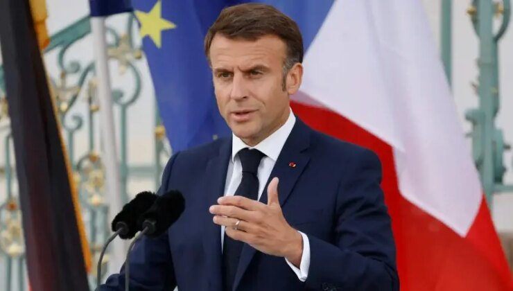 Macron Gazze’de barışı muhafaza etmek istediklerini belirtti