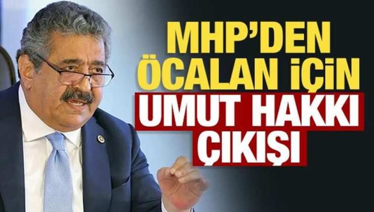 MHP’den Öcalan için umut hakkı çıkışı