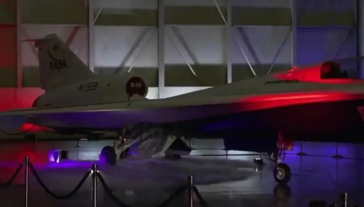 NASA’nın süpersonik sırrı çözüldü: X-59’un ilk uçuşu kayda alındı