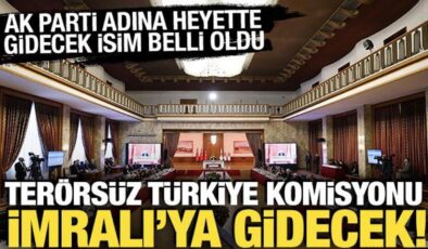 Oylama yapıldı! Komisyon oy çokluğuyla İmralı’ya gidiyor: AK Parti ismi belirledi