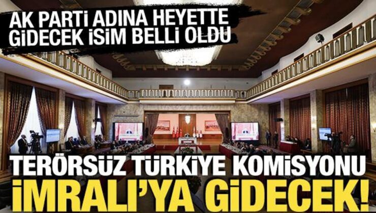 Oylama yapıldı! Komisyon oy çokluğuyla İmralı’ya gidiyor: AK Parti ismi belirledi