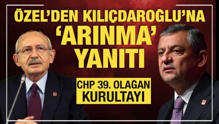 Özgür Özel’den Kemal Kılıçdaroğlu’na ‘arınma’ yanıtı