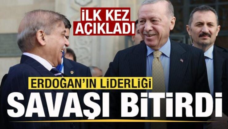 Pakistan Başbakanı Şerif’ten son dakika açıklaması: Erdoğan’ın liderliği savaşı bitirdi