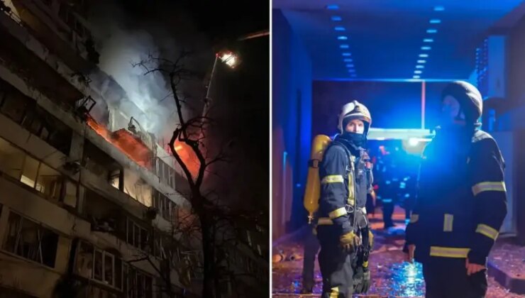 Rusya Kiev’e saldırdı: 6 ölü 13 yaralı