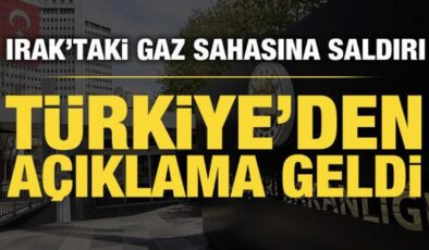 Türkiye’den Irak’taki saldırıya kınama