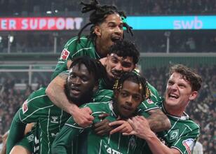 Werder Bremen son dakikada kazandı