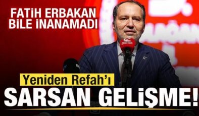 Yeniden Refah Partisi’ni sarsan gelişme! Fatih Erbakan bile inanamadı!