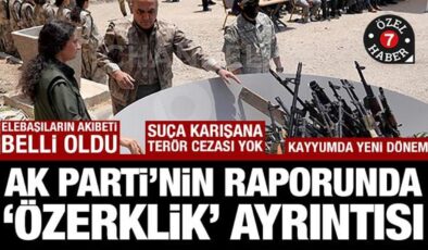 AK Parti’den terör kapısını mühürleyecek rapor: Federasyon yok, SDG şart, eve dönene imkan