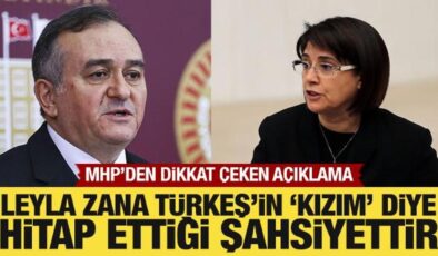 MHP’li Akçay: Leyla Zana, Alparslan Türkeş’in ‘kızım’ diye hitap ettiği şahsiyettir