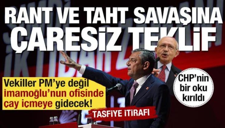 Özel’den iç kavga mesajı… PM’de sinsi hamle: Ok kırıldı! Vekil sürgününe ‘CAO’ formülü