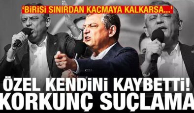 Özgür Özel’den AK Parti’ye ‘FETÖ’cüler gibi kaçacaksınız’ iması