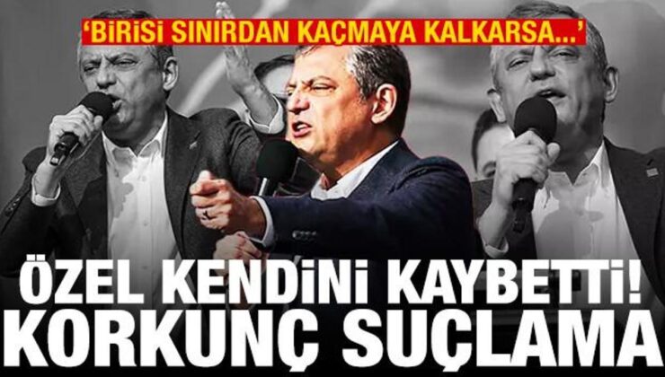 Özgür Özel’den AK Parti’ye ‘FETÖ’cüler gibi kaçacaksınız’ iması
