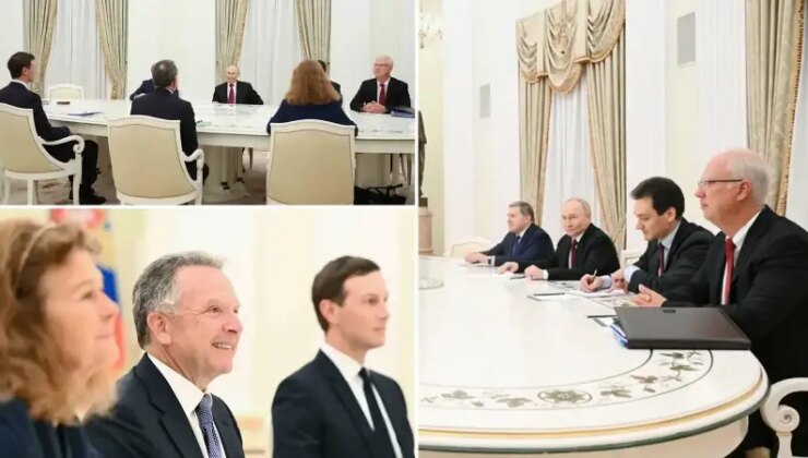 Rusya ve ABD’den Moskova’da kritik Ukrayna zirvesi: Putin Trump’ın danışmanı Witkoff ve damadı Kushner ile bir araya geldi