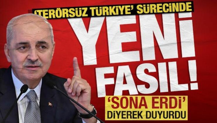 SON DAKİKA: TBMM Başkanı Numan Kurtulmuş: ‘Komisyonda dinleme faslı sona ermiştir’