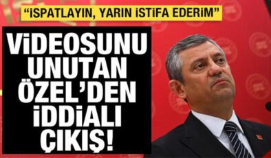 Videosunu unutan Özgür Özel’den iddialı çıkış: İstifa ederim