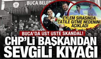 Buca’da üst üste skandal: Eylem sırasında tatile gitme nedenini açıkladı: Gayet insani…