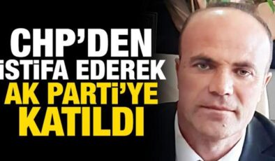 CHP’den istifa ederek AK Parti’ye geçti: Evime dönüyorum