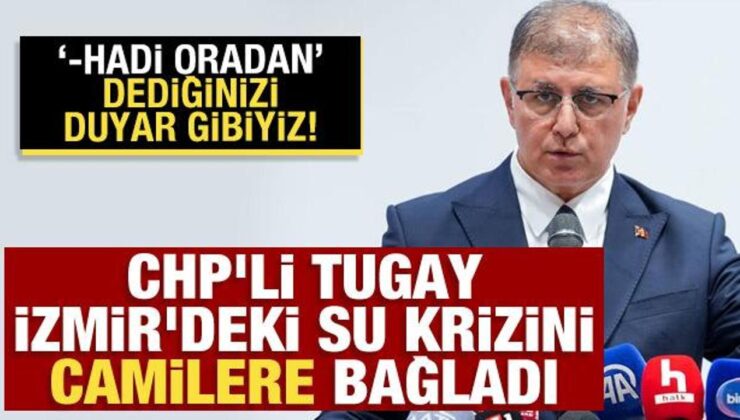 CHP’ye bak sen! Su krizinin sebebi camilermiş
