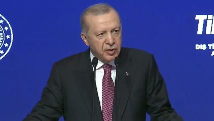 Cumhurbaşkanı Erdoğan: 396,5 milyar dolar ile ihracatta Cumhuriyet rekoru kırıldı