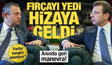İmamoğlu’nun danışmanı fırçaladı, Özel hizaya geldi