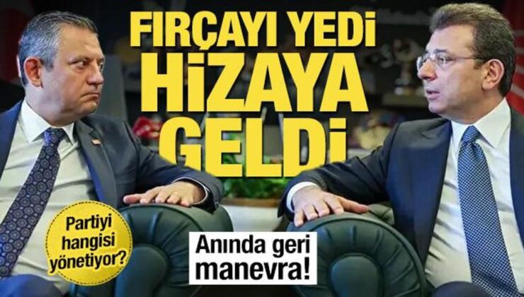 İmamoğlu’nun danışmanı fırçaladı, Özel hizaya geldi