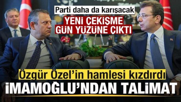 Kriz büyüyor! Otorite savaşı başladı! Özgür Özel’e karşı hamle! İmamoğlu’ndan talimat