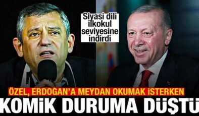 Özel, Erdoğan’a meydan okumak isterken komik duruma düştü: Sana 1,5 milyon oy avans