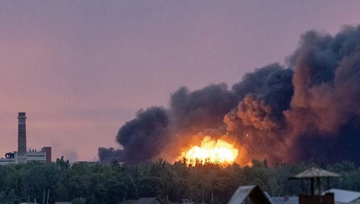Rusya–Ukrayna hattında yeni gerilim: İHA saldırısı sonucu Volgograd’daki petrol deposunda yangın çıktı