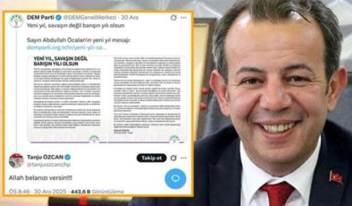 Tanju Özcan: Allah belanızı versin