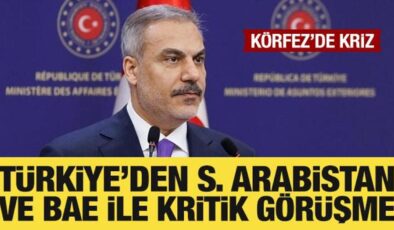 Türkiye’den Suudi Arabistan ve BAE ile kritik görüşme