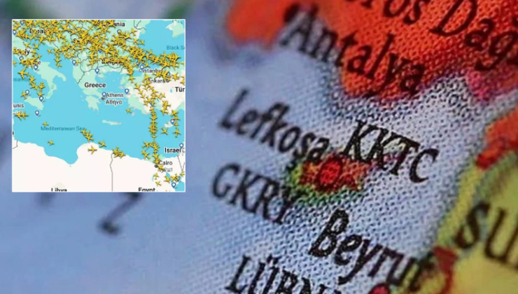 Yunanistan hava sahasındaki teknik arıza GKRY’ye uçuşlarda aksamalara neden oldu
