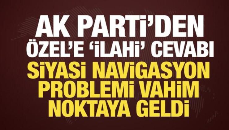 AK Parti’den Özgür Özel’e sert sözler: Vahim bir noktaya geldi