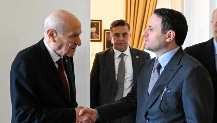 Bakan Gürlek, Bahçeli’yi ziyaret etti